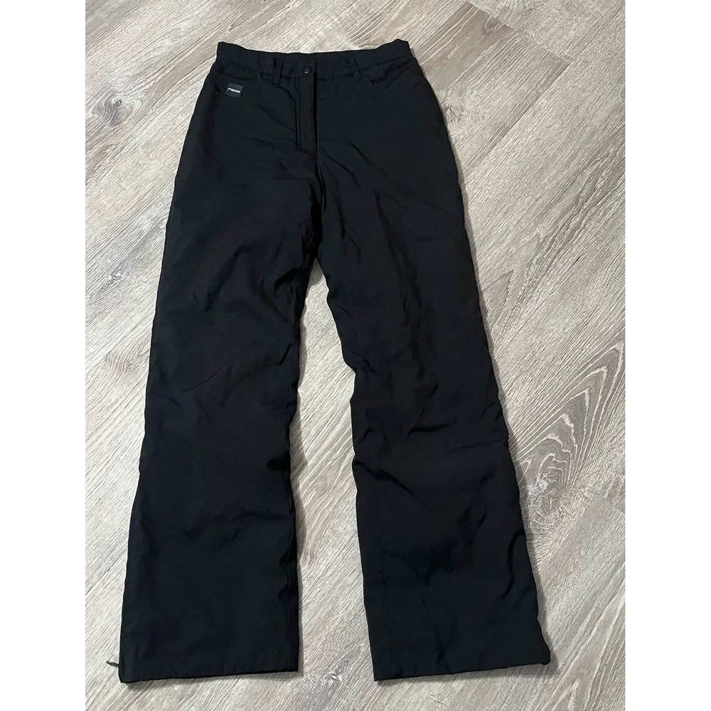 Fera Women's Black Insulated Ski Snow Pants Black 4R Ladies 27x28